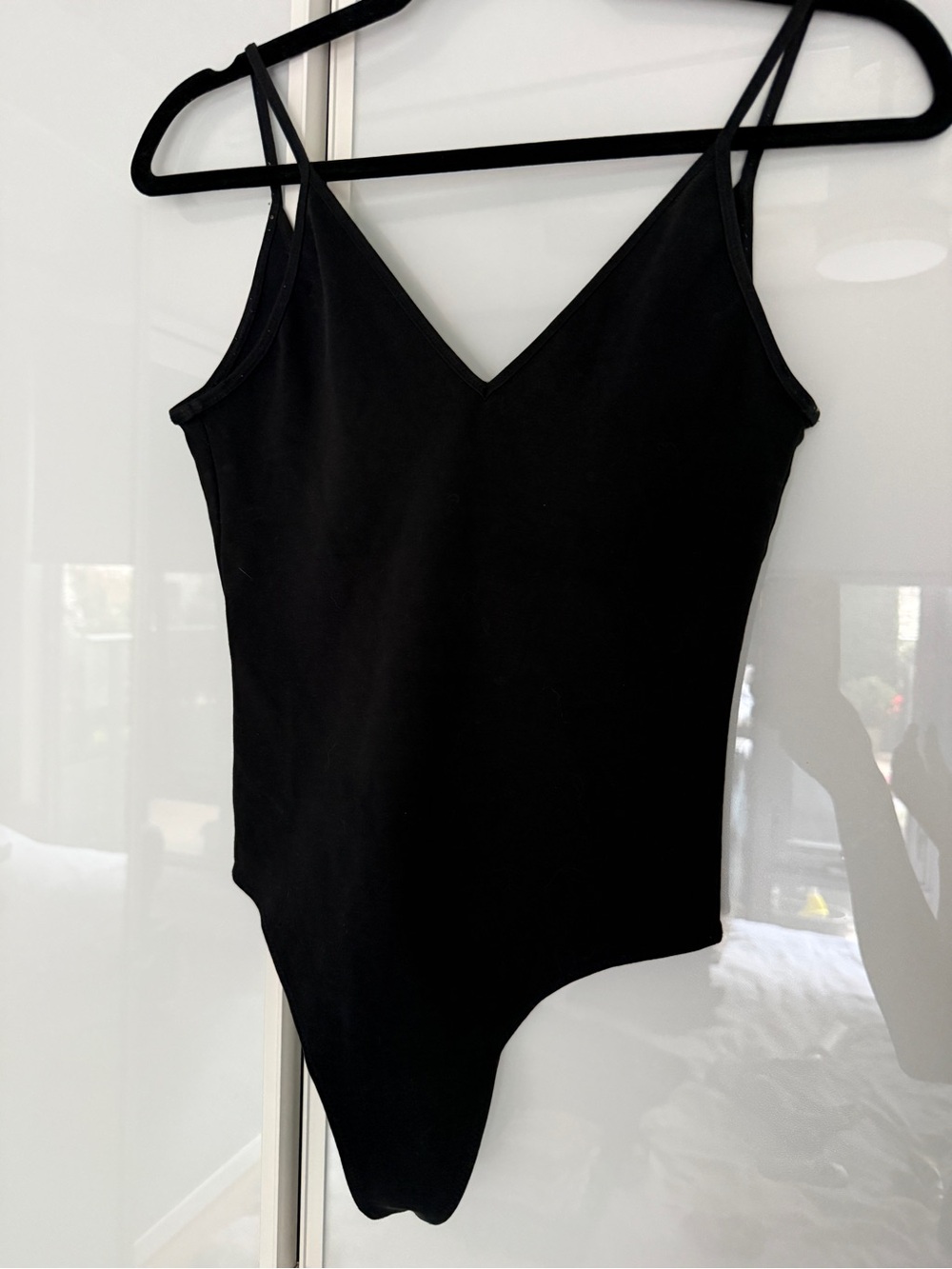 Wilfred Black V-Neck Kids One-Piece Bodysuit